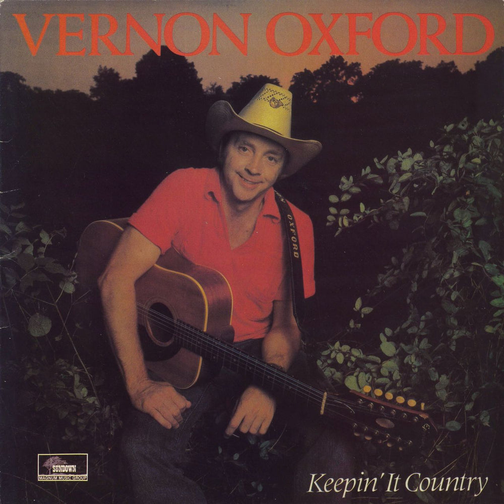 Vernon Oxford Keepin' It Country UK vinyl LP album (LP record) SDLP019