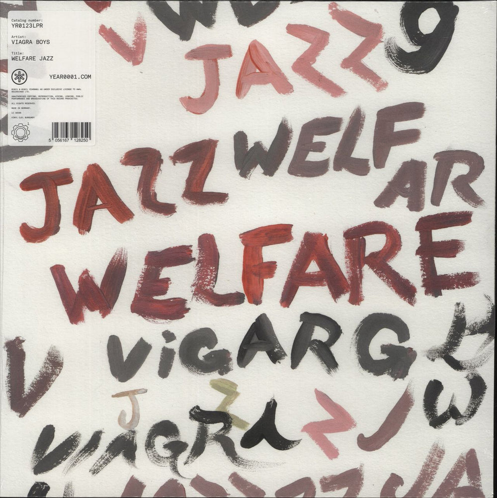 Viagra Boys Welfare Jazz - Burgandy Vinyl + CD - Sealed UK vinyl LP album (LP record) YR0123LPR