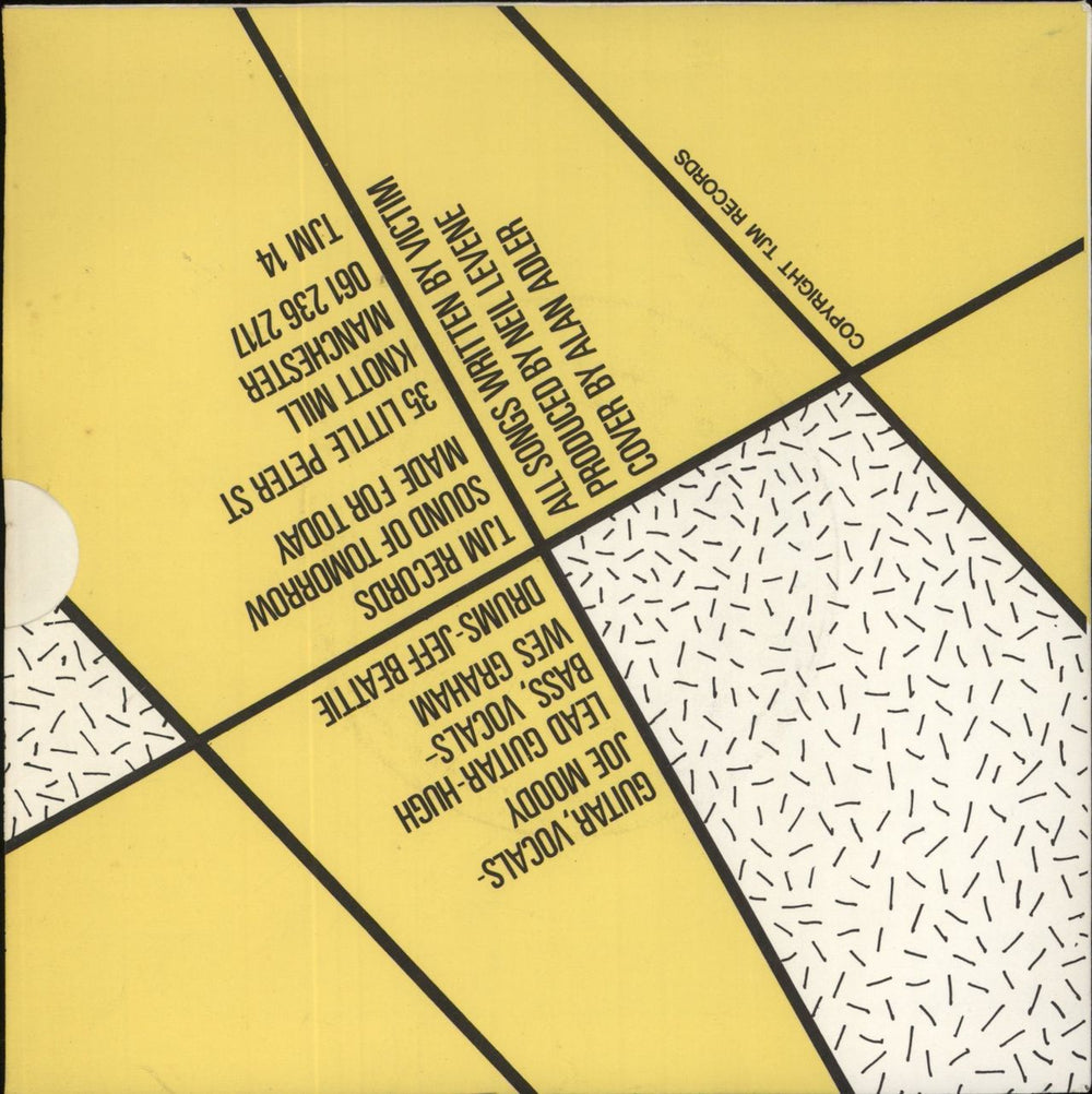 Victim Why Are Fire Engines Red UK 7" vinyl single (7 inch record / 45)