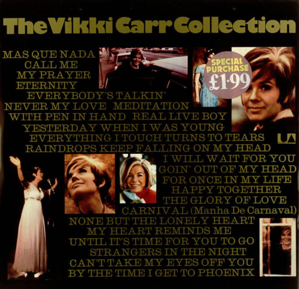 Vikki Carr The Vikki Carr Collection UK 2-LP vinyl record set (Double LP Album) UAD60039/40