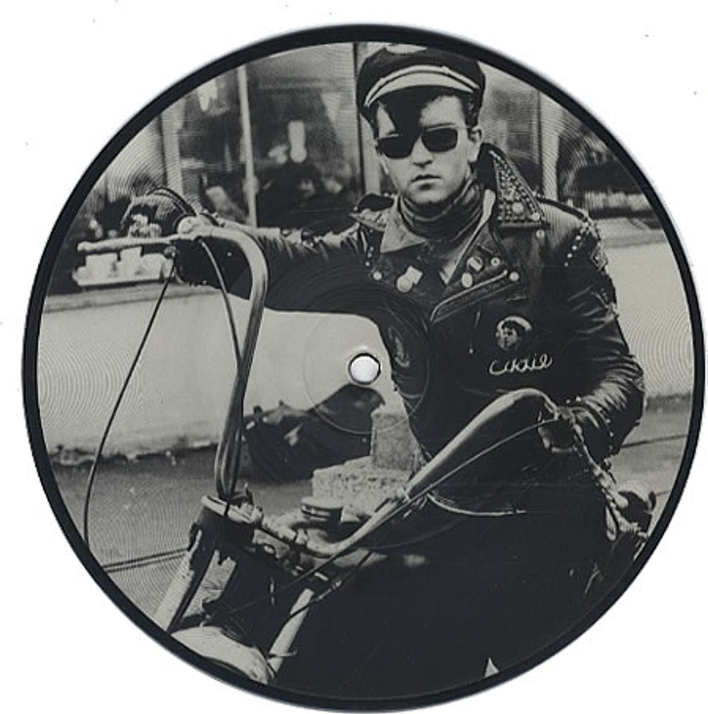 Visage Pleasure Boys UK 7" vinyl picture disc (7 inch picture disc single) POSPP523