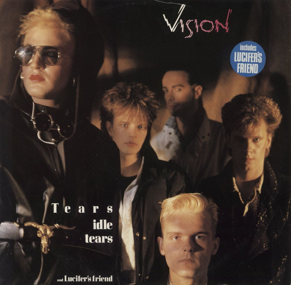 Vision Tears Idle Tears UK 12" vinyl single (12 inch record / Maxi-single) 12P320