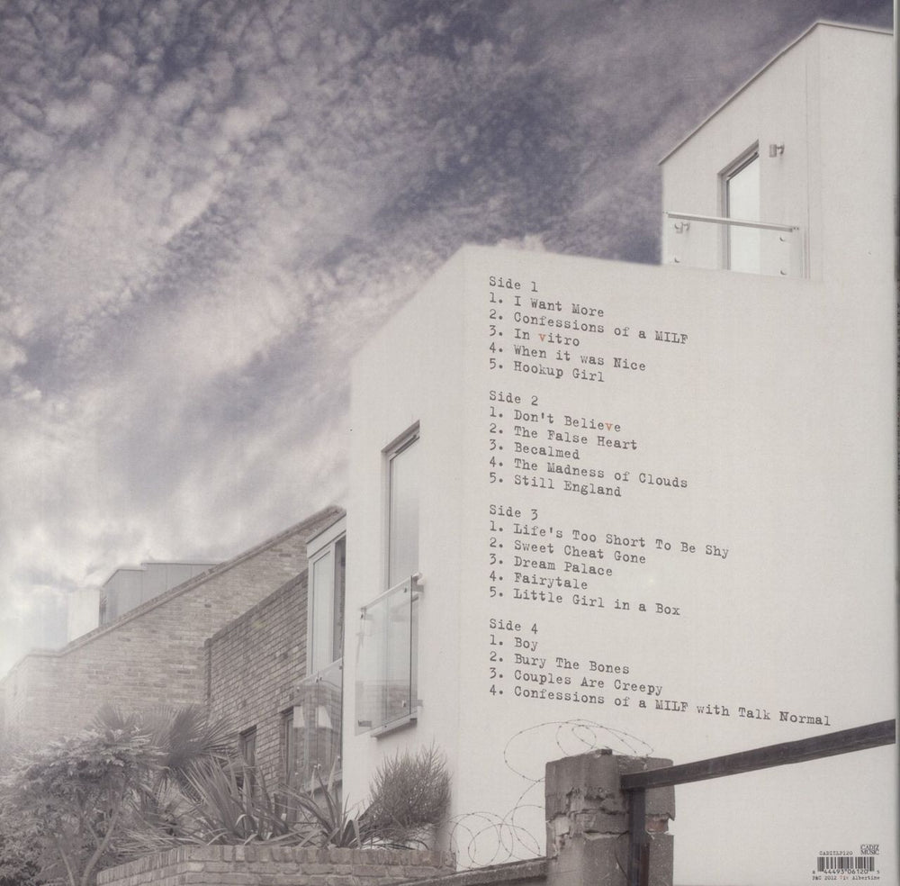 Viv Albertine The Vermilion Border - Red vinyl UK 2-LP vinyl record set (Double LP Album) 844493061205