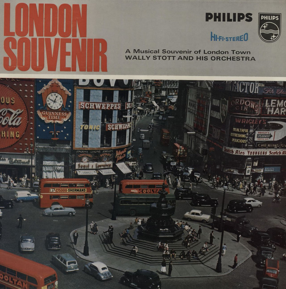 Wally Stott London Souvenir: A Musical Souvenir of London Town UK vinyl LP album (LP record) SAL3432