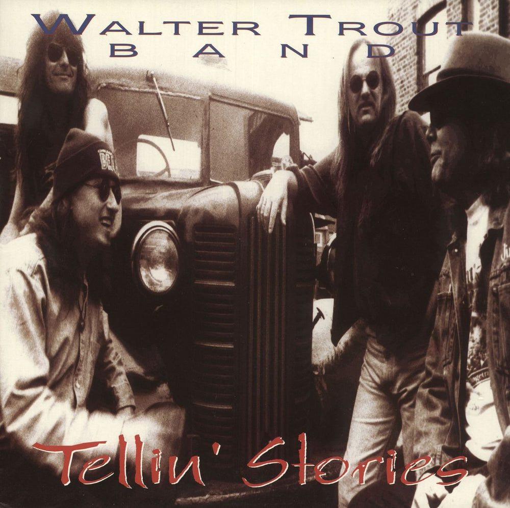 Walter Trout Band Tellin' Stories UK vinyl LP album (LP record) ORELP5