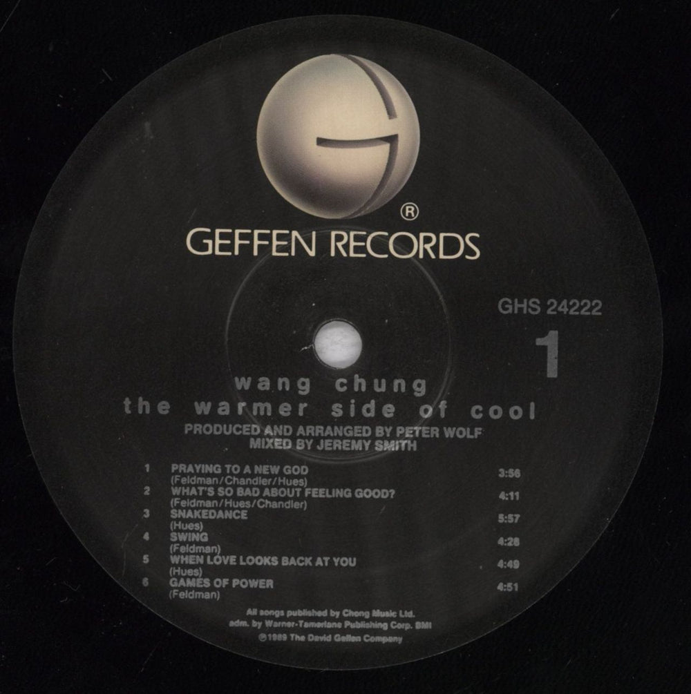 Wang Chung The Warmer Side Of Cool - Shrink US vinyl LP album (LP record) WANLPTH835984