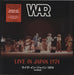 War Live In Japan 1974 UK 2-LP vinyl record set (Double LP Album) R1727124