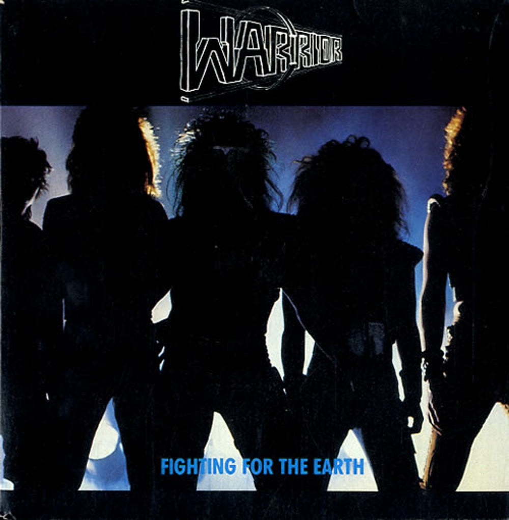 Warrior (Rock) Fighting For The Earth UK Promo 7" vinyl single (7 inch record / 45) TEN38