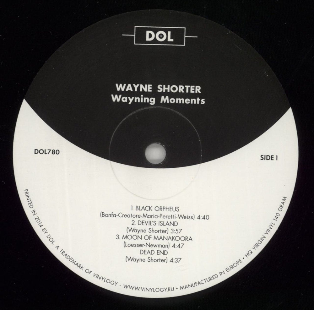 Wayne Shorter Wayning Moments UK vinyl LP album (LP record) WYSLPWA864386