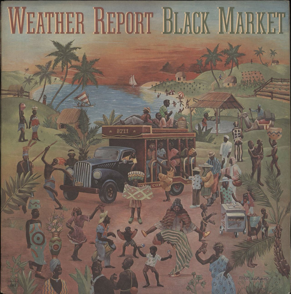 Weather Report Black Market US vinyl LP album (LP record) PC34099