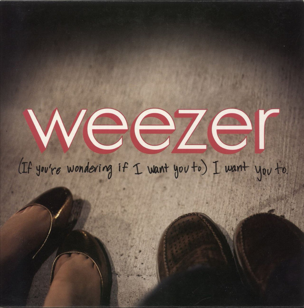 Weezer [If You're Wondering If I Want You To] I Want You To - Orange Vinyl US Promo 7" vinyl single (7 inch record / 45) GEFR-12647-7