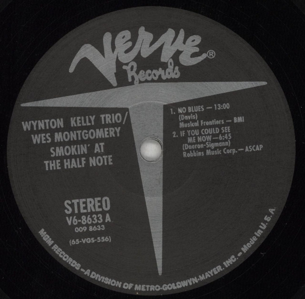 Wes Montgomery Smokin' At The Half Note - Speakers Corner - 180 Gram German vinyl LP album (LP record) WMGLPSM852054