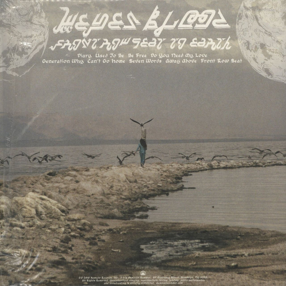 Weyes Blood Front Row Seat To Earth US vinyl LP album (LP record) 184923122817