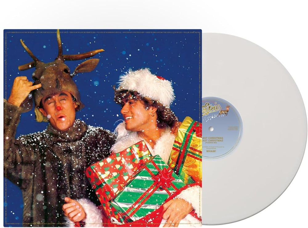 Wham Last Christmas - Snowflake White Vinyl 40th Anniversary Edition - Sealed UK 12" vinyl single (12 inch record / Maxi-single) 198028562812