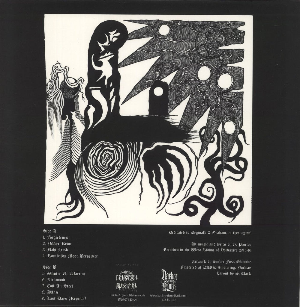 White Medal Lyke Wake UK vinyl LP album (LP record)