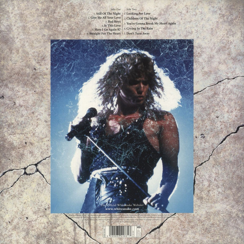 Whitesnake 1987 - 25th Anniversary Edition - White Marble Vinyl UK vinyl LP album (LP record) 5099962446617
