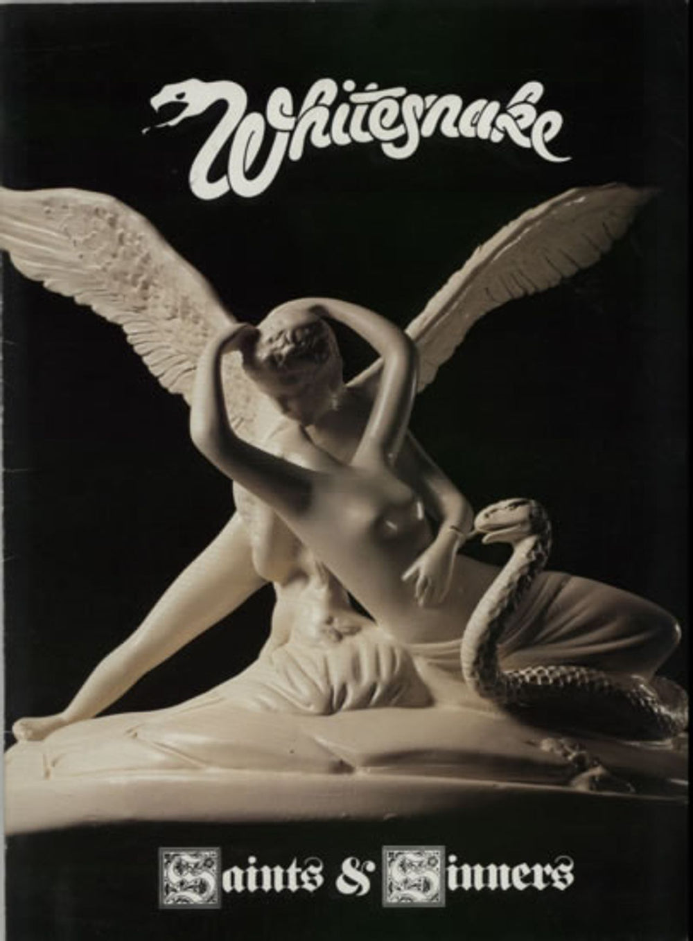 Whitesnake Saints & Sinners - EX UK tour programme TOUR PROGRAMME