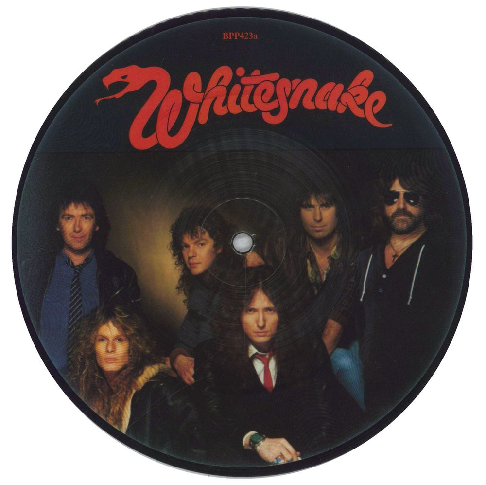 Whitesnake Standing In The Shadow UK 7" vinyl picture disc (7 inch picture disc single) BPP423