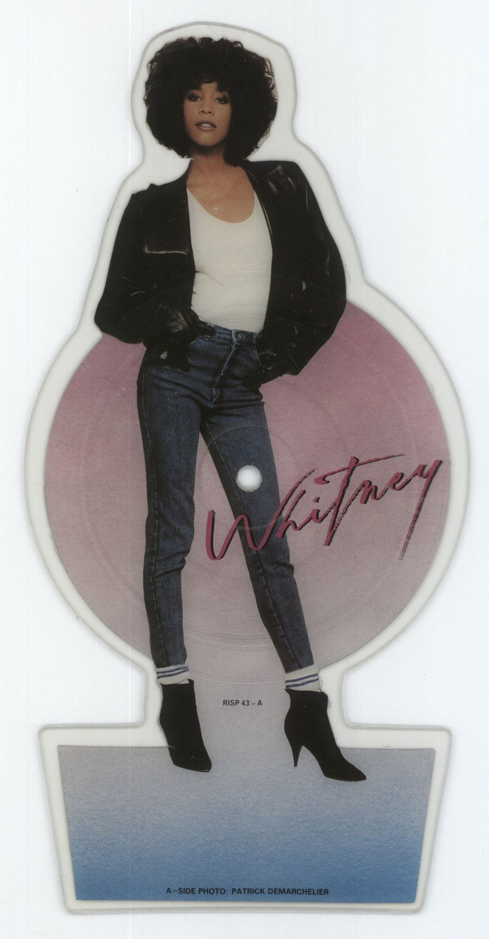 Whitney Houston So Emotional - No Plinth UK shaped picture disc (picture disc vinyl record) RISP43