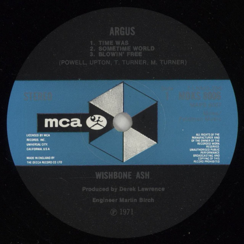 Wishbone Ash Argus - 1st - VG+ UK vinyl LP album (LP record) WSHLPAR636979