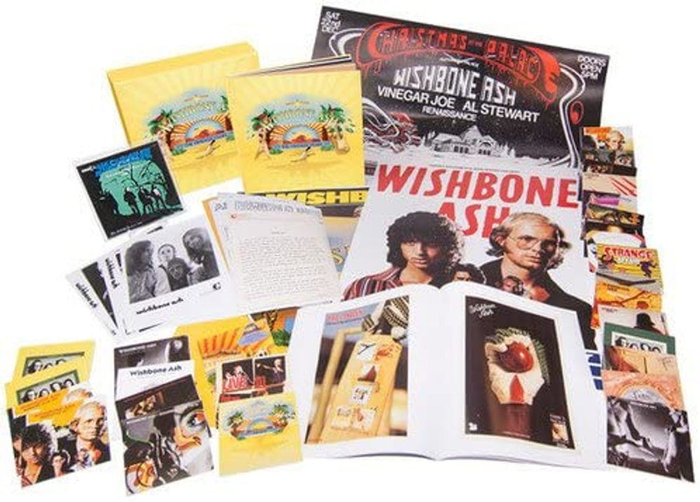 Wishbone Ash The Vintage Years 1970-1991 + Signed Cards UK CD Album Box Set WSHDXTH752271