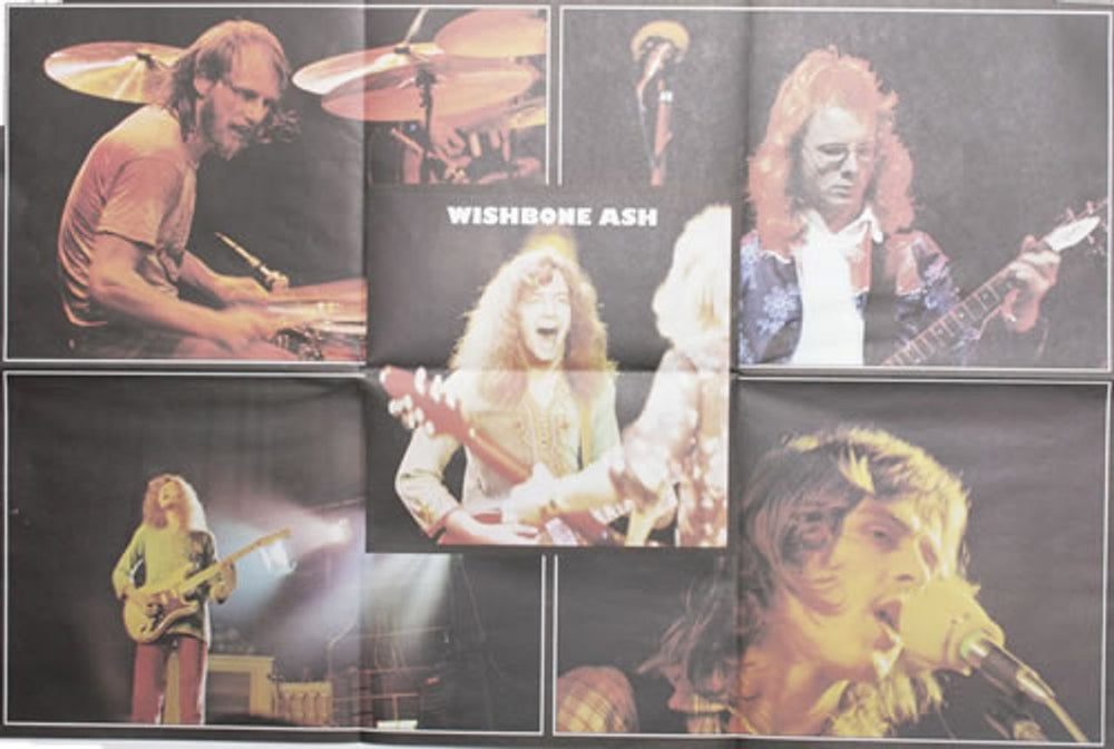Wishbone Ash Wishbone Four + Poster UK vinyl LP album (LP record) WSHLPWI205771