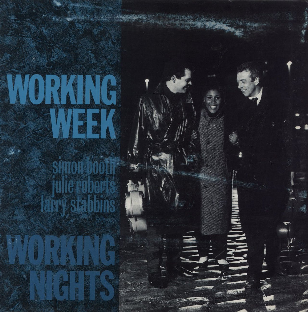 Working Week Working Nights UK vinyl LP album (LP record) V2343