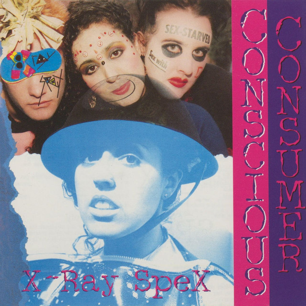 X-Ray Spex Conscious Consumer - Eco-Mix Coloured Vinyl - Sealed UK vinyl LP album (LP record) X-RLPCO825843