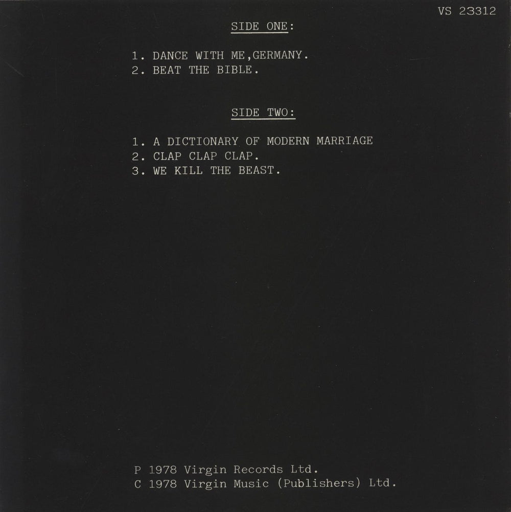 XTC Go 2 + 12" UK vinyl LP album (LP record)