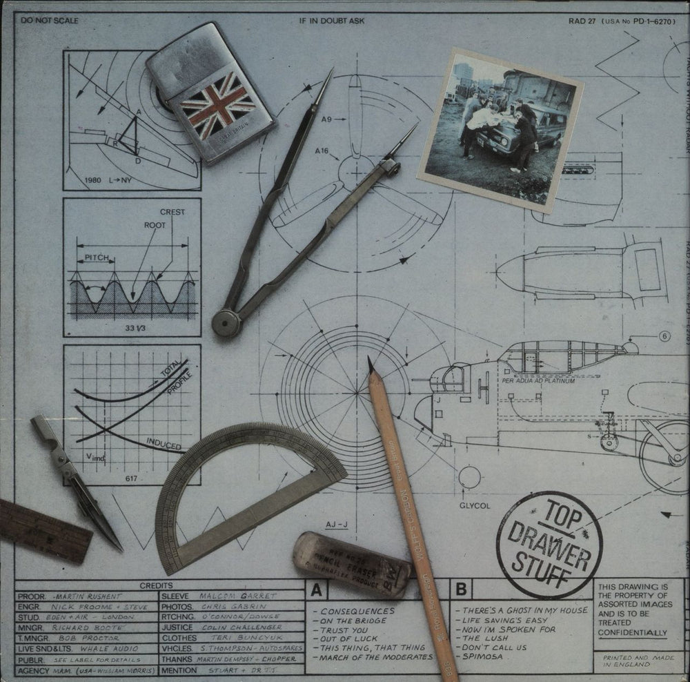 Yachts Yachts Without Radar UK vinyl LP album (LP record)