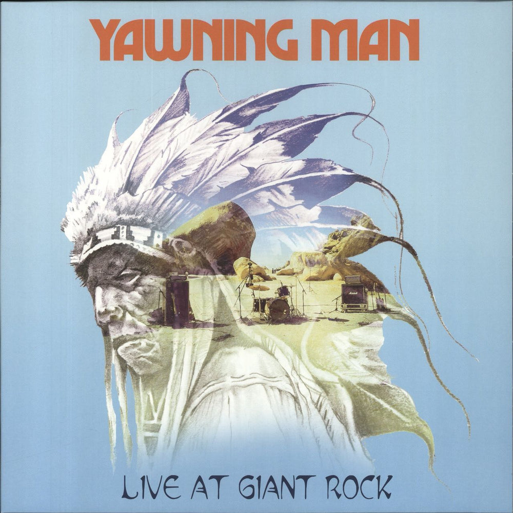 Yawning Man Live At Giant Rock Italian vinyl LP album (LP record) HPS144