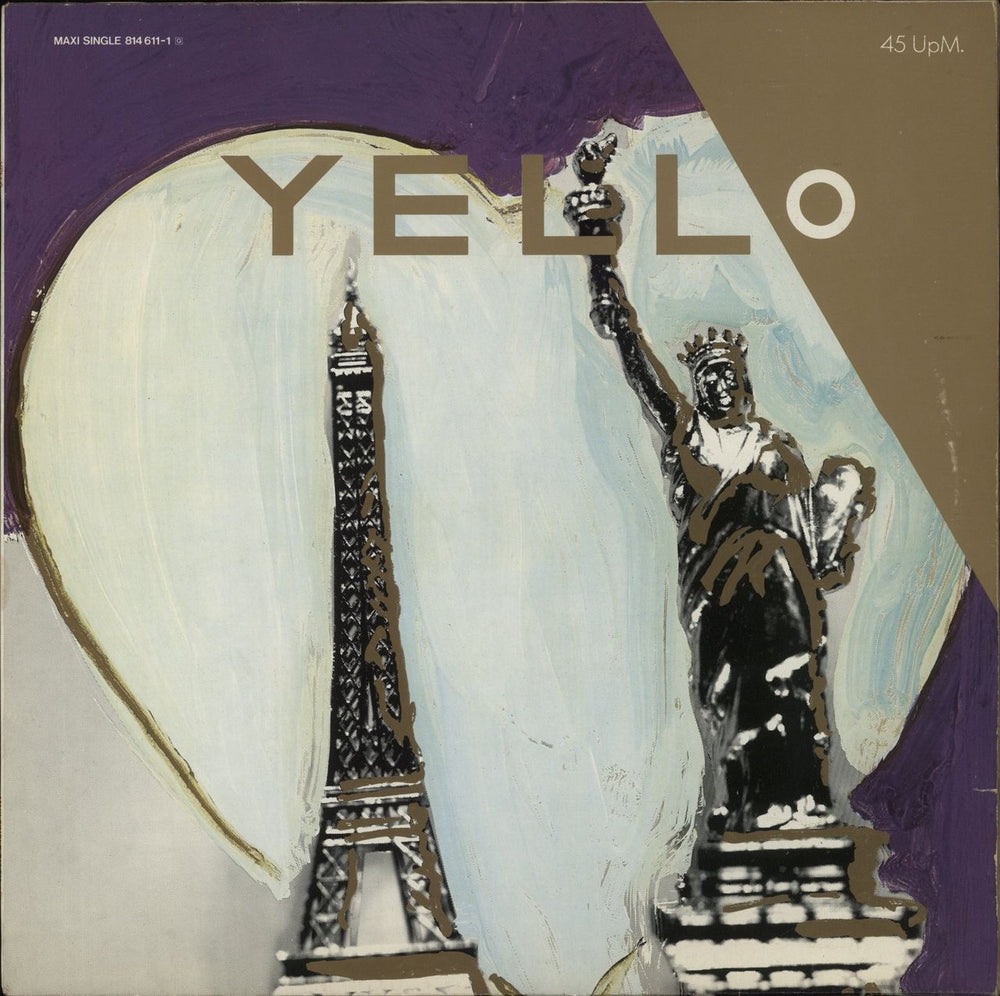Yello Lost Again German 12" vinyl single (12 inch record / Maxi-single) 814611-1