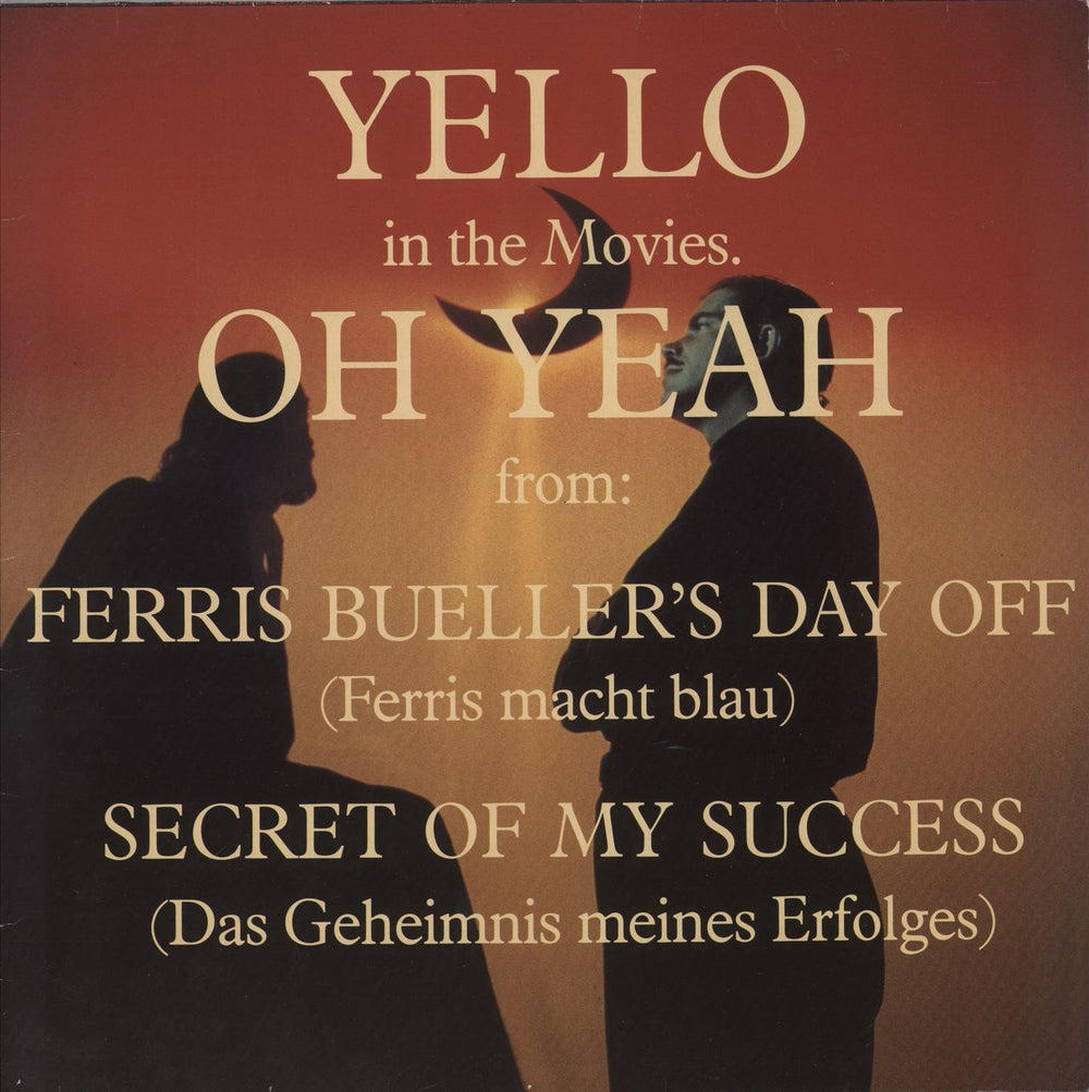 Yello Oh Yeah German 12" vinyl single (12 inch record / Maxi-single) 888908