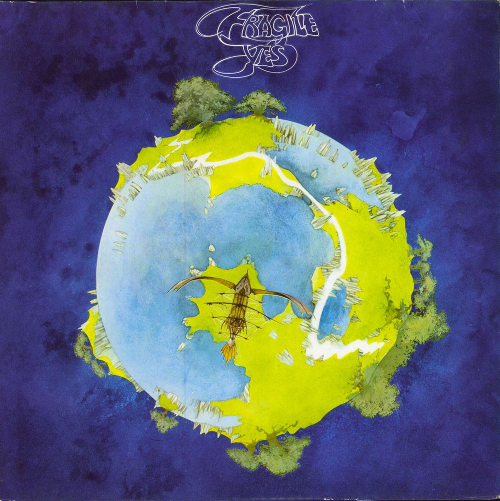 Yes Fragile - EX German vinyl LP album (LP record) ATL50009