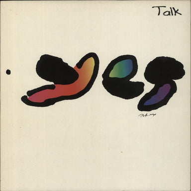 Yes Talk UK vinyl LP album (LP record) 828489-1