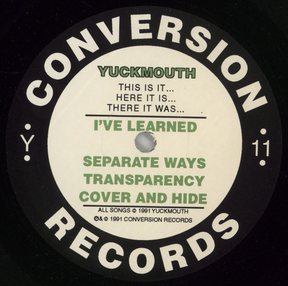 Yuckmouth This Is It...Here It Is...There It Was... US vinyl LP album (LP record) 8XKLPTH864270