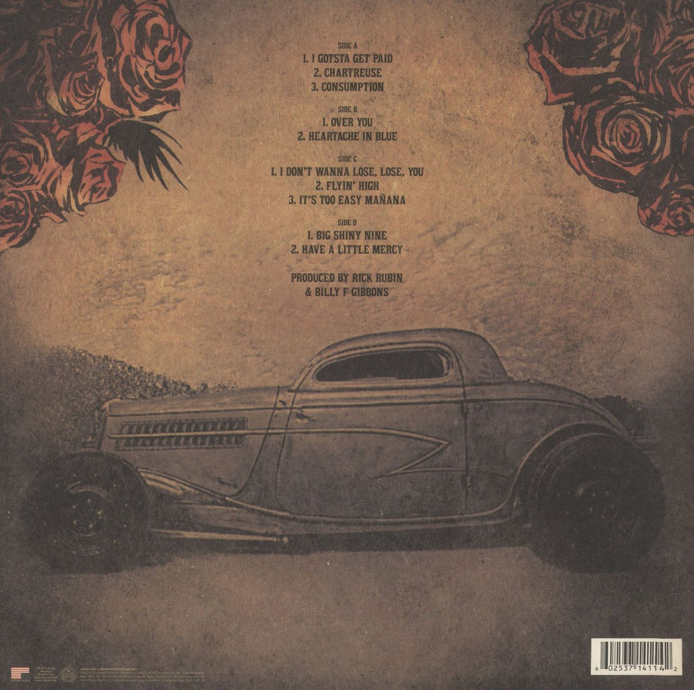 ZZ Top La Futura US 2-LP vinyl record set (Double LP Album) 602537141142