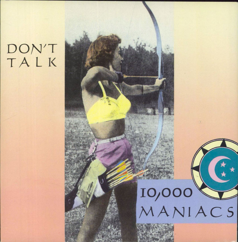 10,000 Maniacs Don't Talk UK 7" vinyl single (7 inch record / 45) EKR64