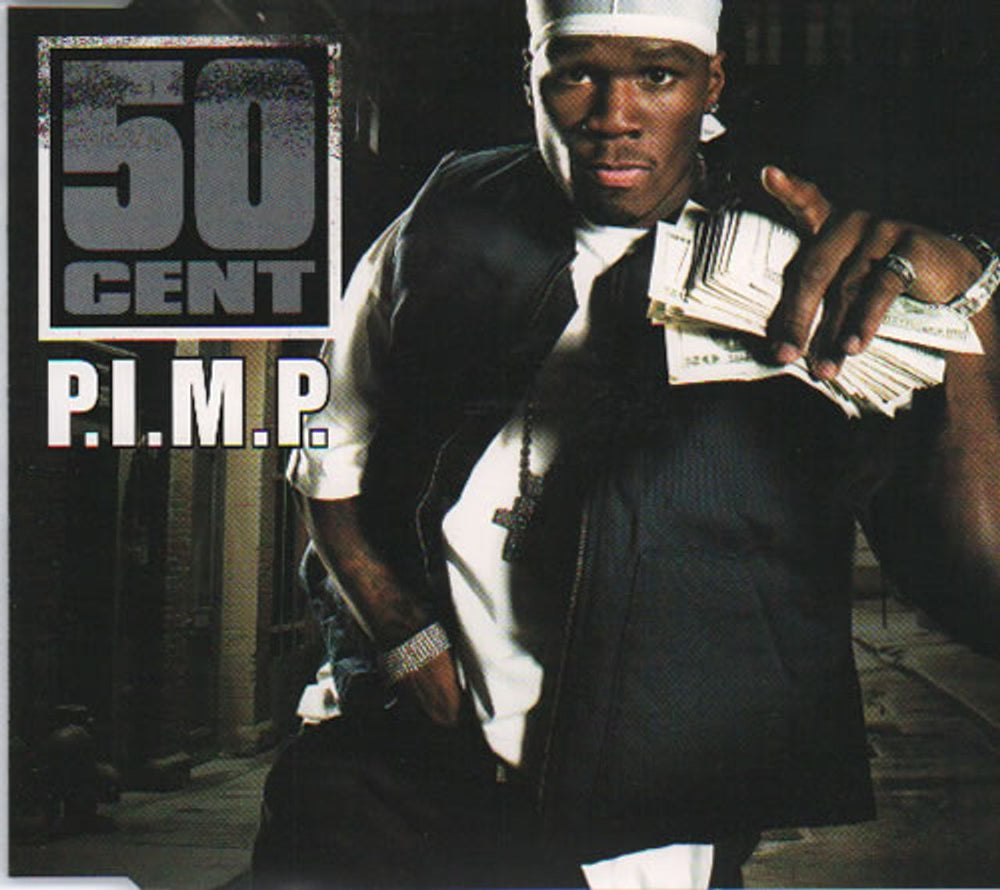 50 Cent P.I.M.P. UK Promo CD single (CD5 / 5") CENT5