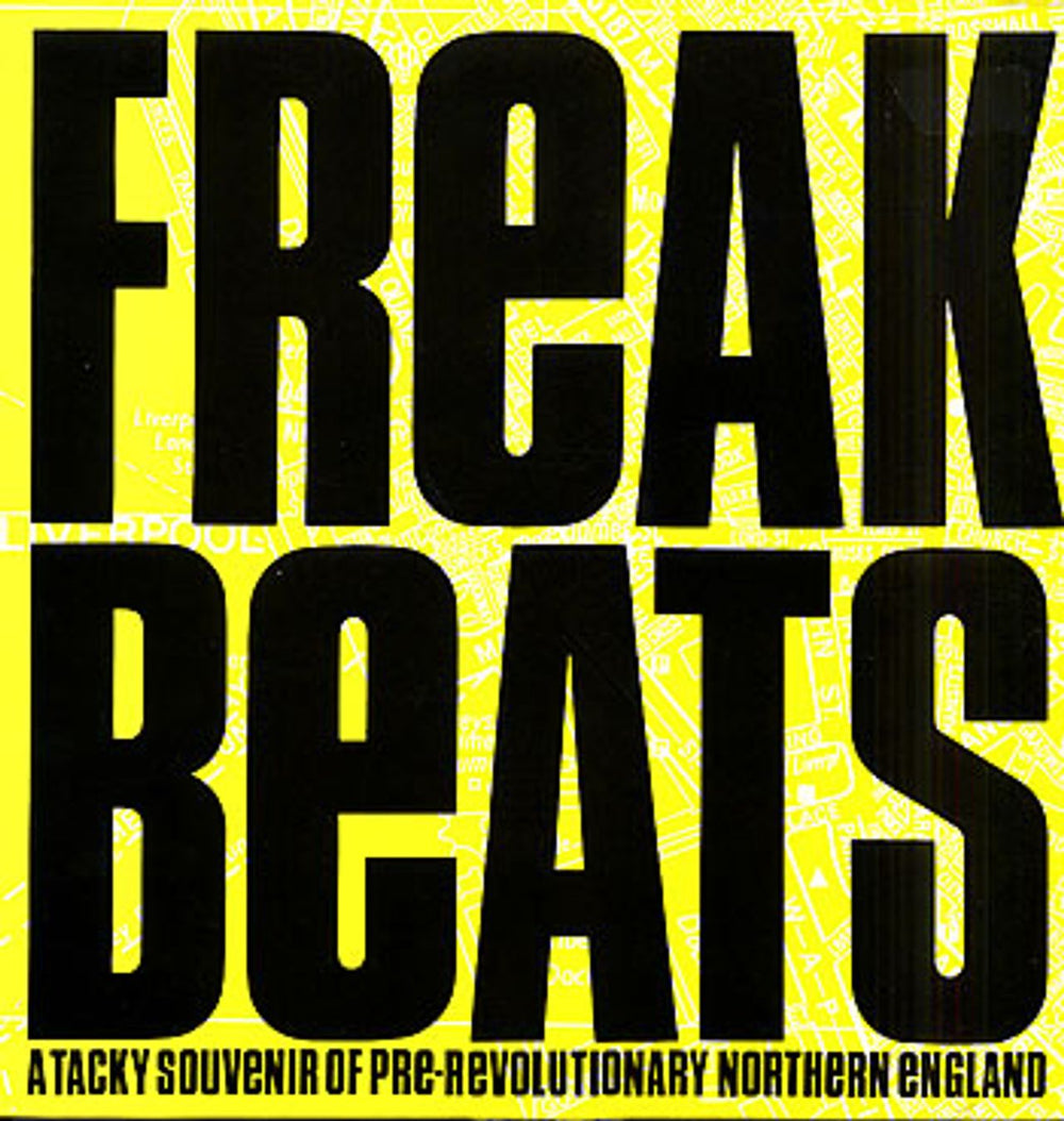 808 State Freak Beats UK vinyl LP album (LP record) BIP501