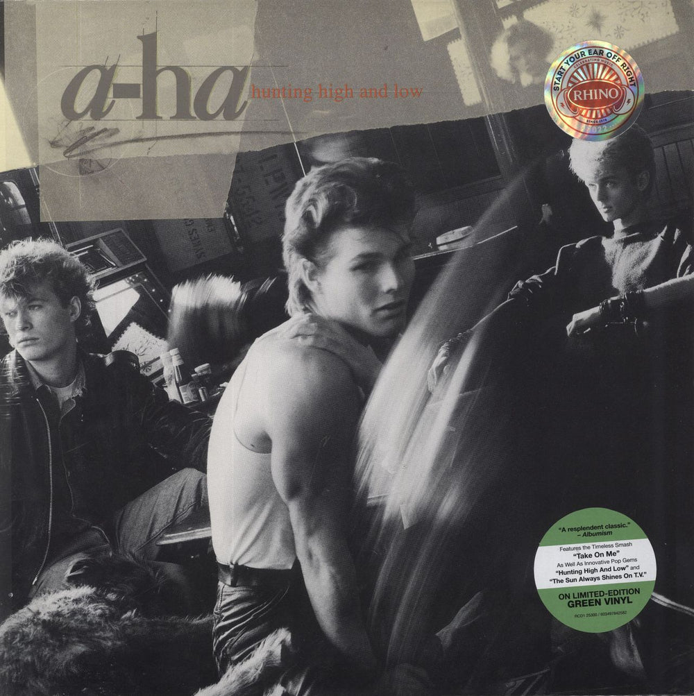 A-Ha Hunting High And Low - Green Vinyl - Sealed US vinyl LP album (LP record) RCD125300