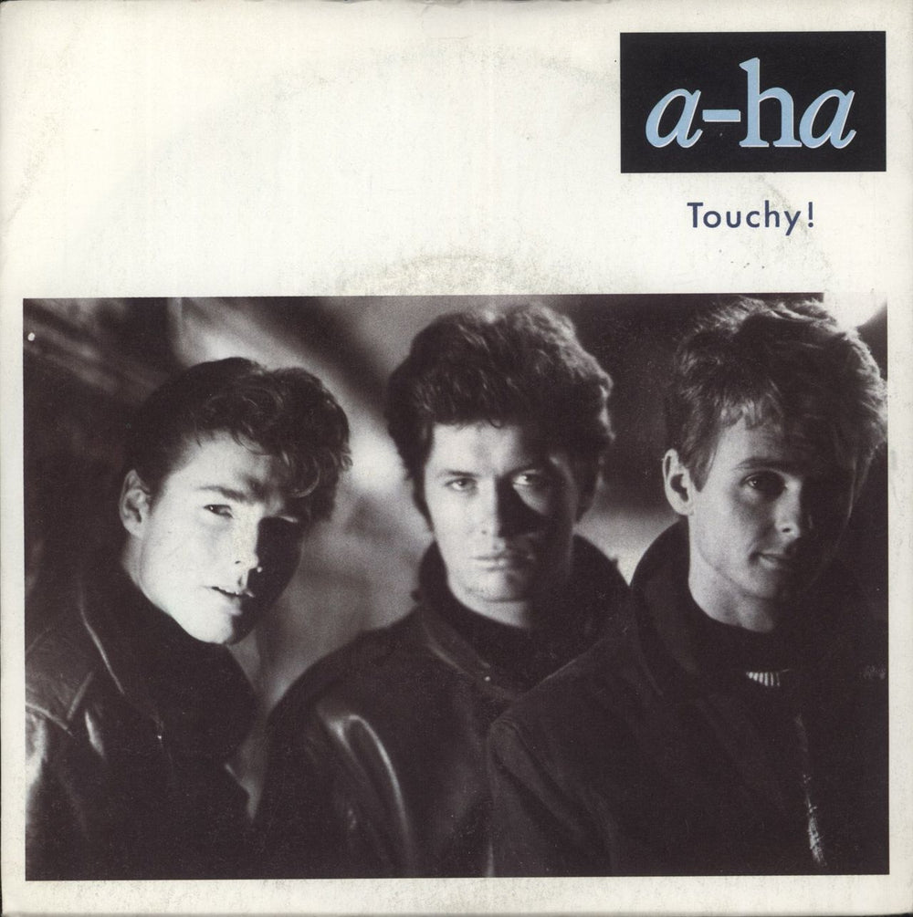 A-Ha Touchy! UK 7" vinyl single (7 inch record / 45) W7749