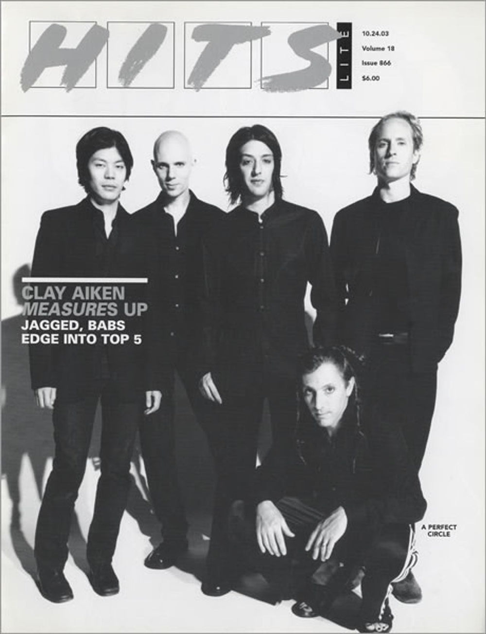 A Perfect Circle Hits US magazine ISSUE 866