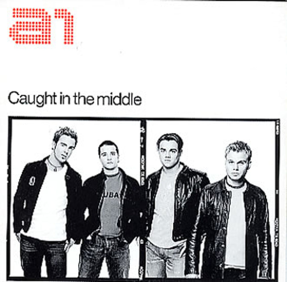 A1 Caught In The Middle UK Promo CD single (CD5 / 5") XPCD1414