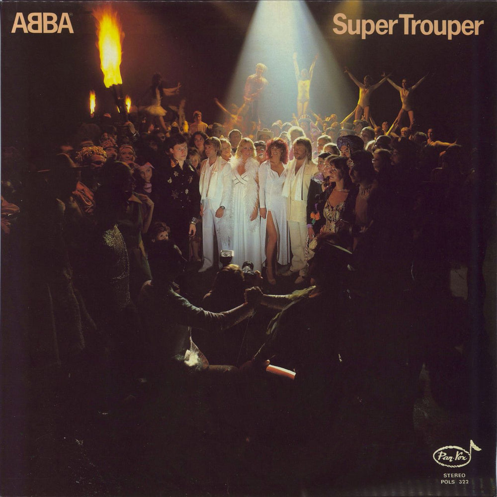 Abba Super Trouper - Pan-Vox [b] Greek vinyl LP album (LP record) POLS322