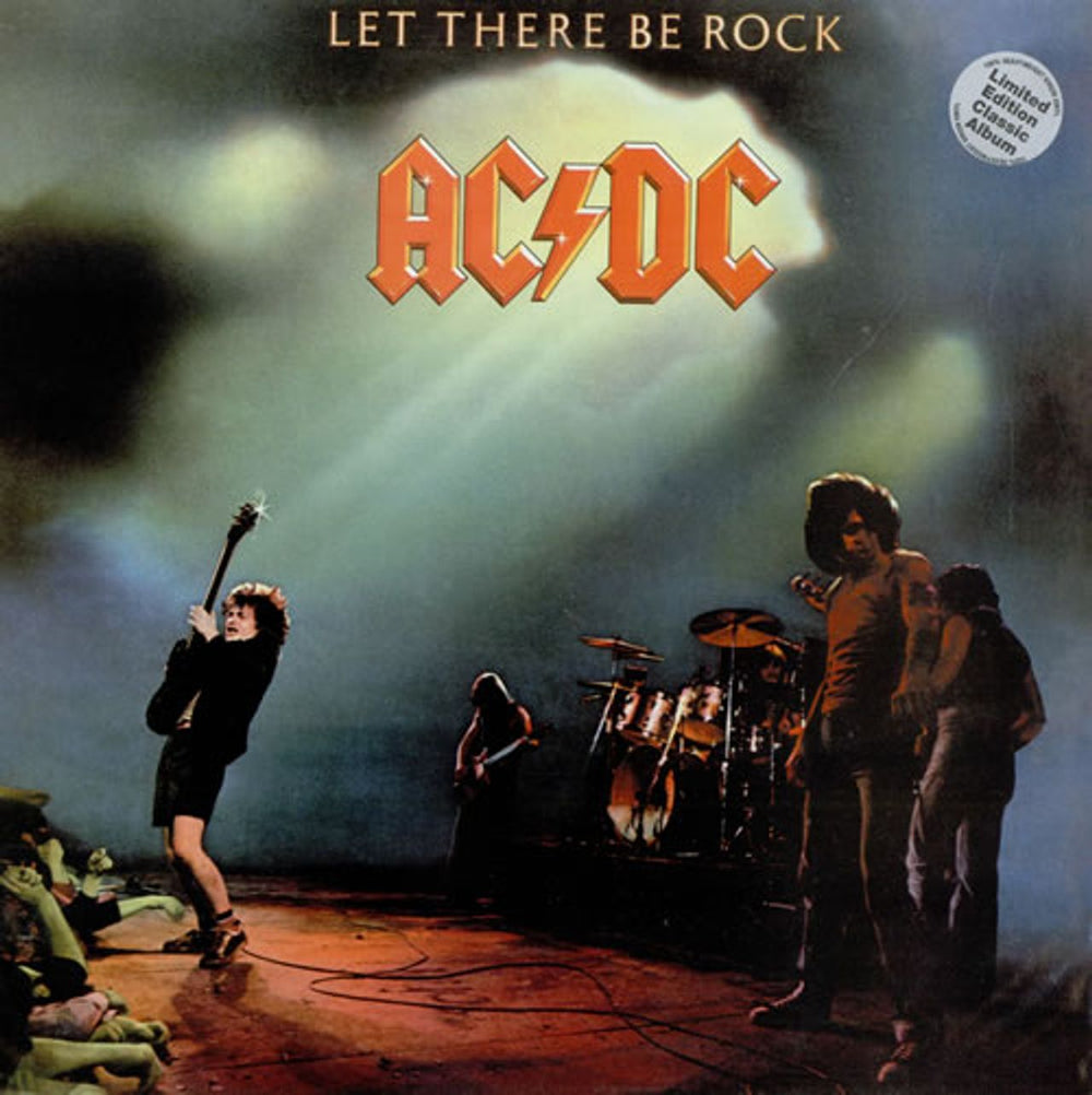 AC/DC Let There Be Rock UK vinyl LP album (LP record) SVLP324