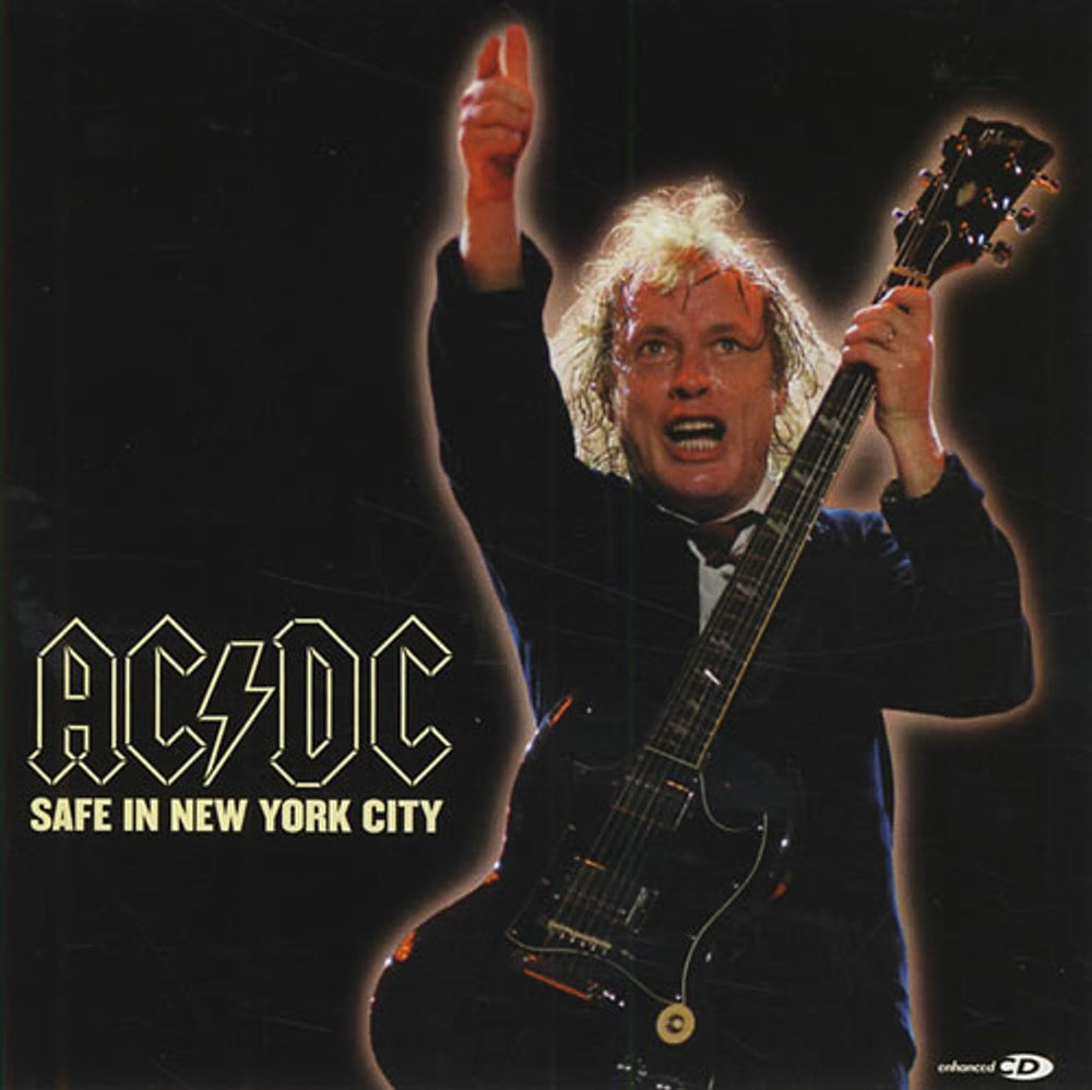 AC/DC Safe In New York City US Promo CD single (CD5 / 5") PRCD7474-2