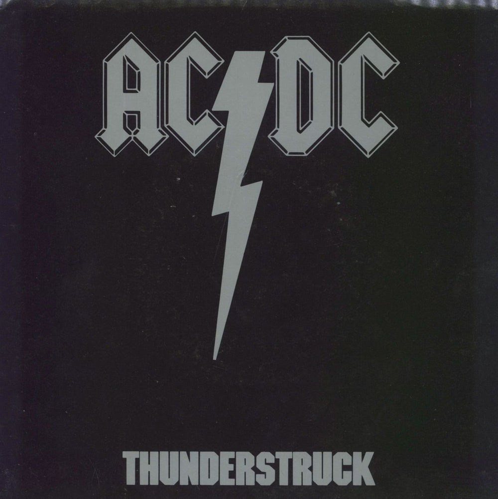 AC/DC Thunderstruck + P/S Australian 7" vinyl single (7 inch record / 45) 6563197