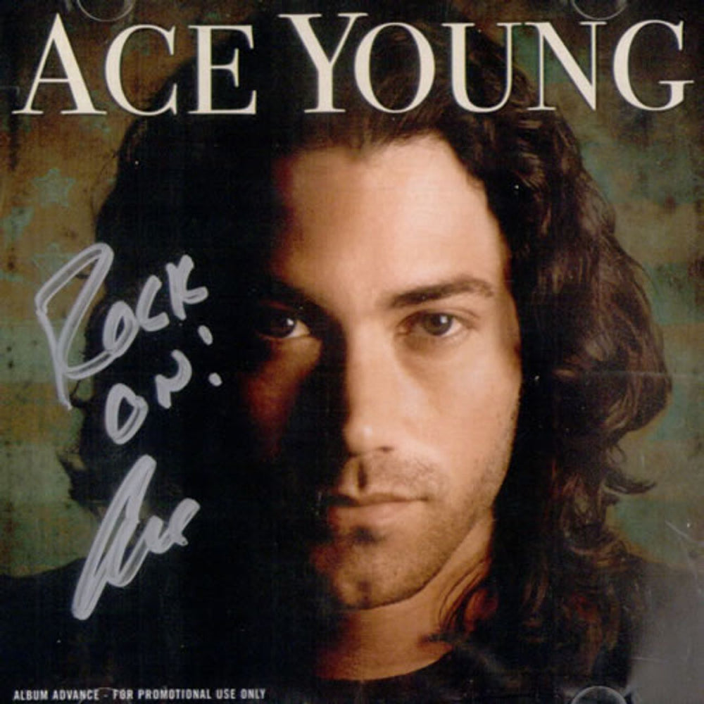 Ace Young Ace Young US Promo CD-R acetate CDR ACETATE