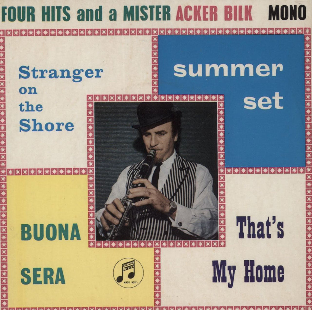 Acker Bilk Four Hits And A Mister UK 7" vinyl single (7 inch record / 45) SEG8156